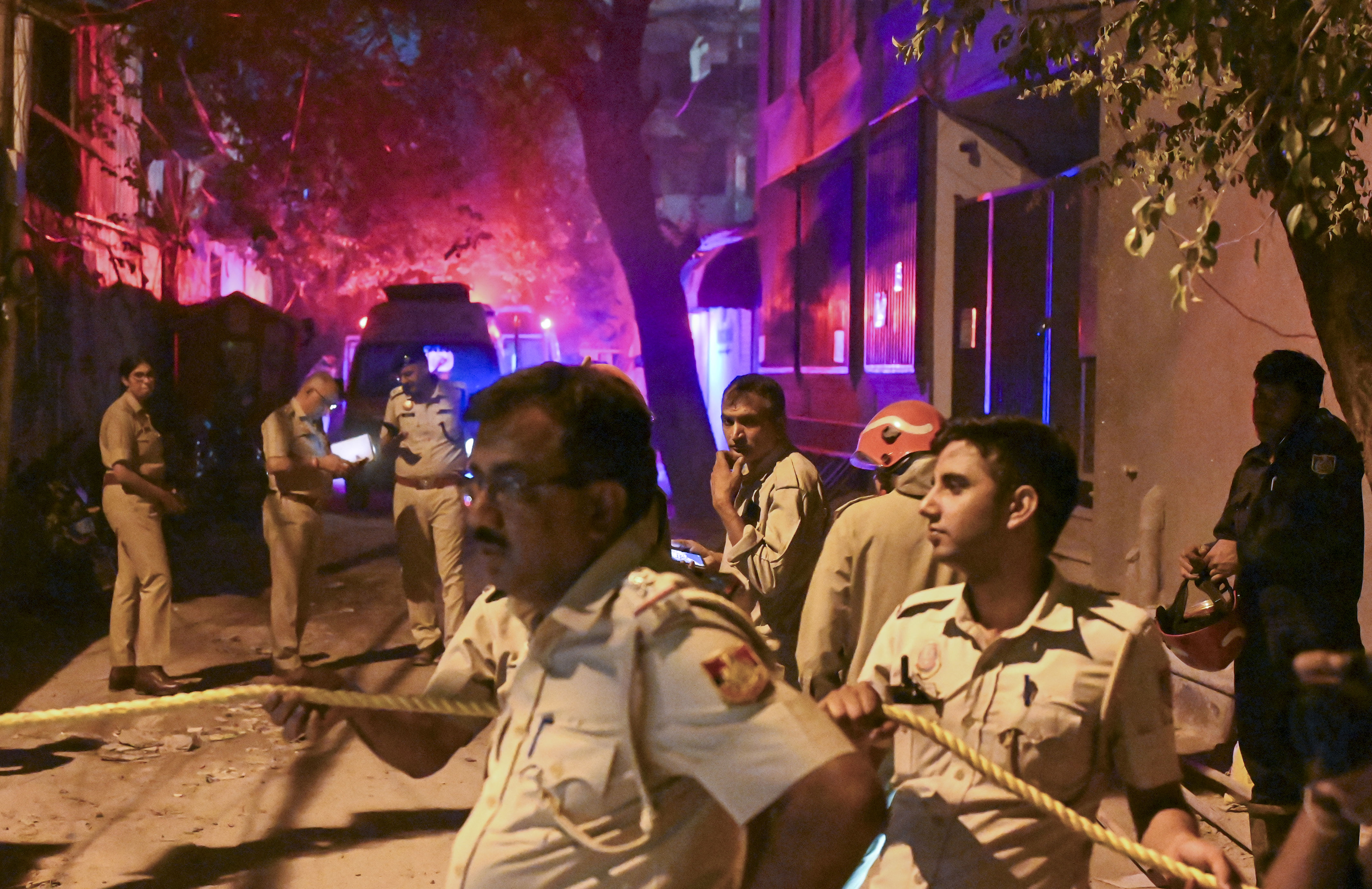 One killed in building collapse near Saket Metro station