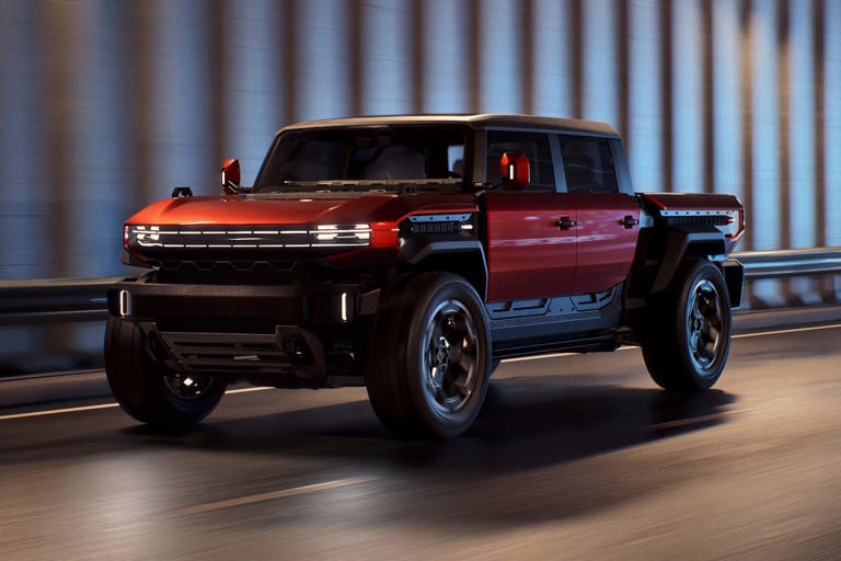 GMC Hummer X concepts reveal potential Jeep Wrangler, Gladiator competitors