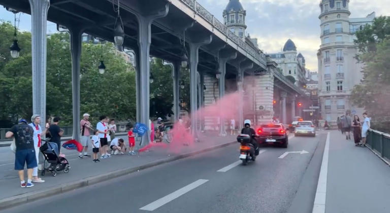 PSG victory sparks chaotic celebrations across Paris
