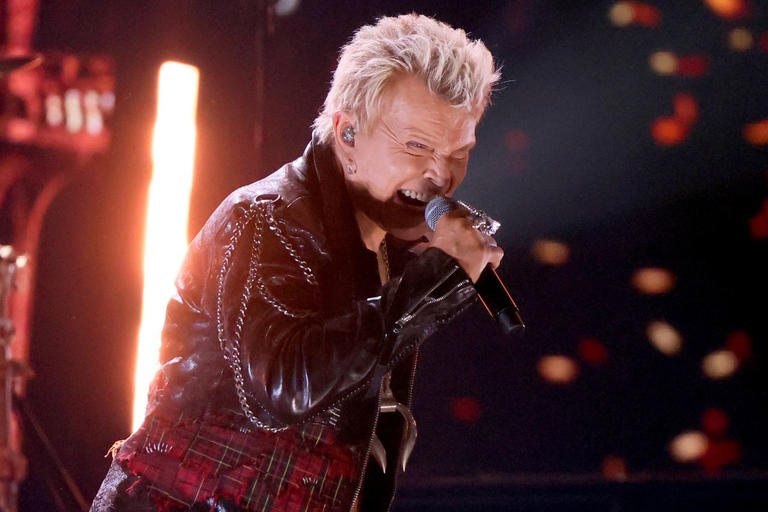 Billy Idol in 2024 Credit: Dia Dipasupil/Getty