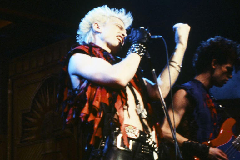 Billy Idol in 1984 Credit: Getty