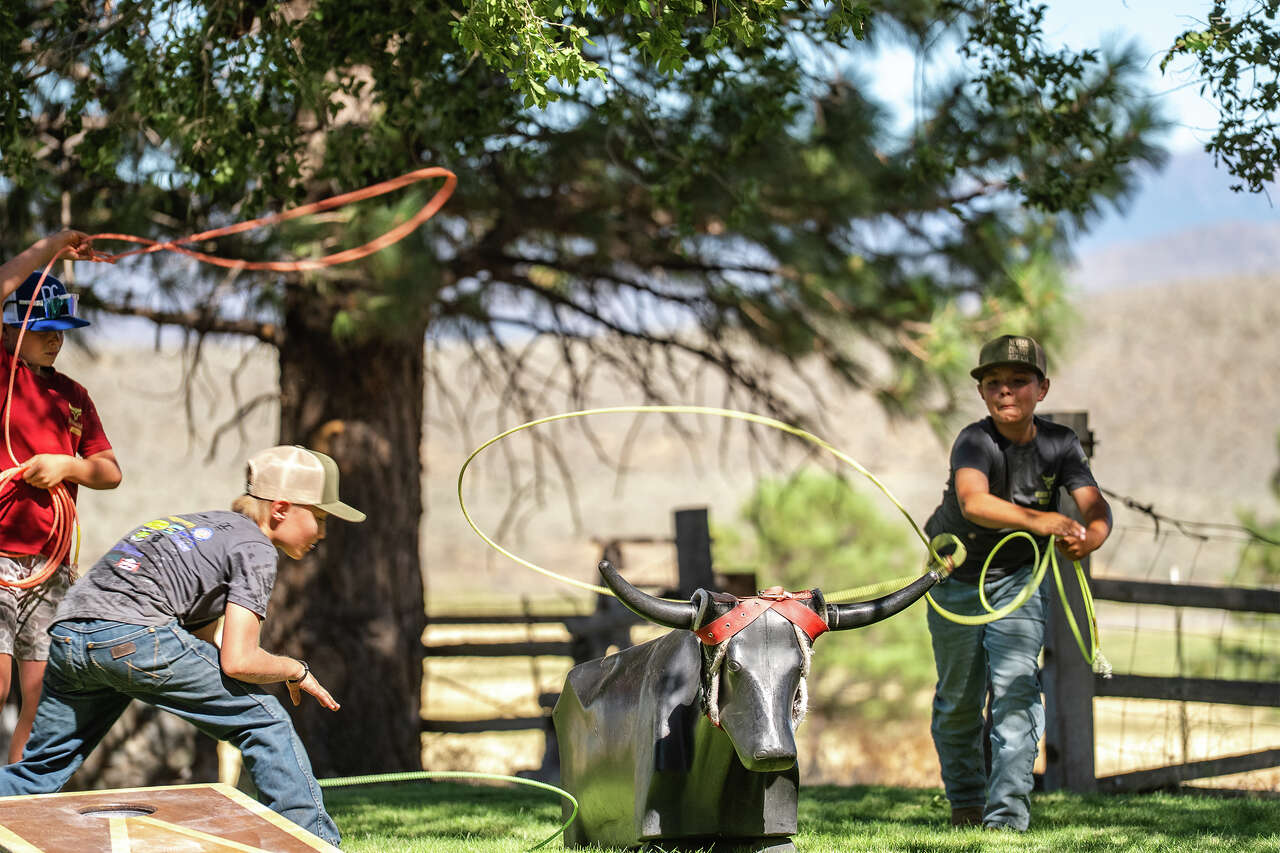 Phones aren't allowed at this free summer camp in Tahoe, but cowboys are