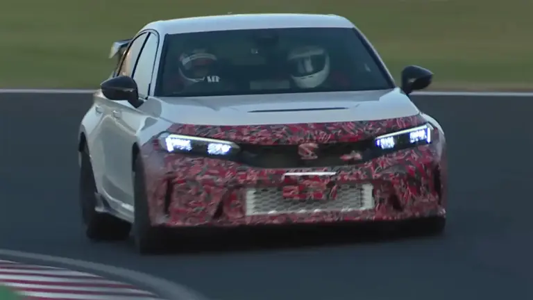 2027 Honda Civic Type R HRC track edition teased, due this year