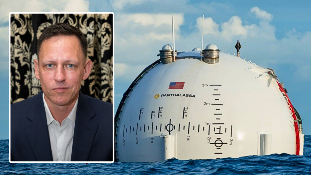 $1B ocean data center powered by waves wins backing from Peter Thiel