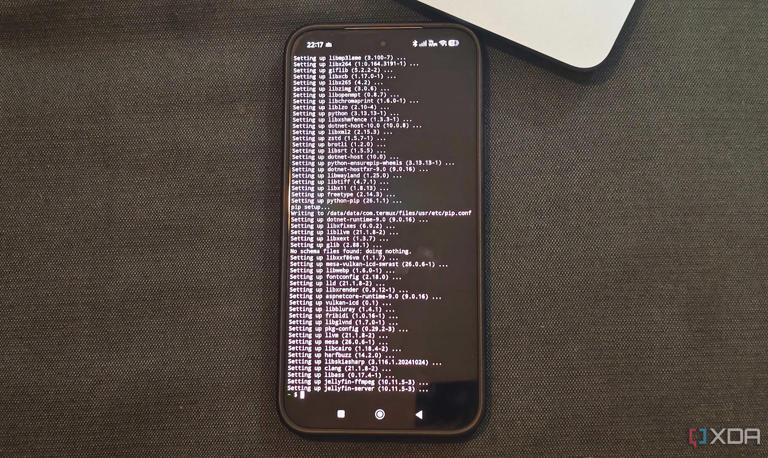 I turned an old Android phone into a home server, and it outperformed ...