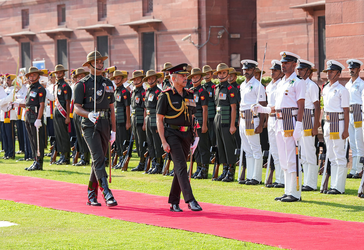 General NS Raja Subramani takes charge as India's new Chief of Defence ...