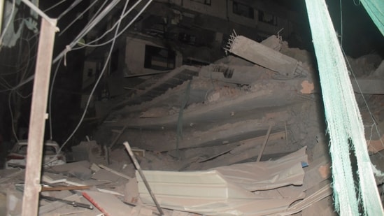 1 killed, 8 injured as building collapses near Delhi's Saket metro; rescue effort on