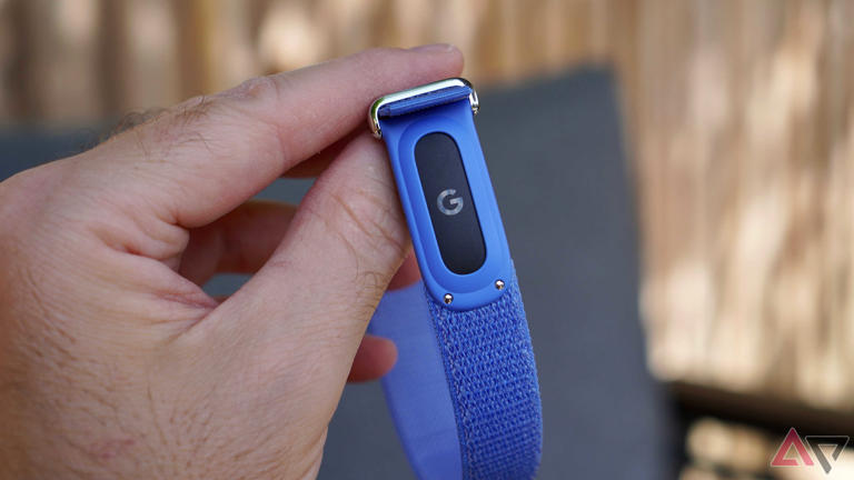 I'm wearing the Fitbit Air, and I love how it brings back the golden ...