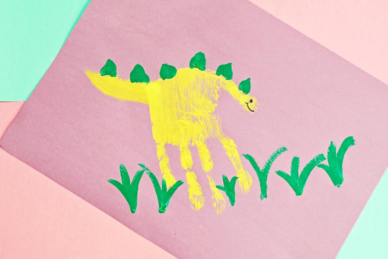 Handprint crafts: Capture a moment in time