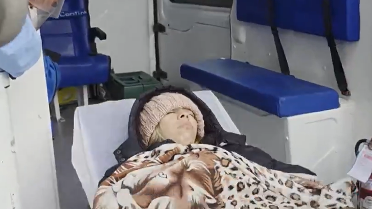 La madre de Agostina Vega está internada en terapia. (Foto: captura A24)