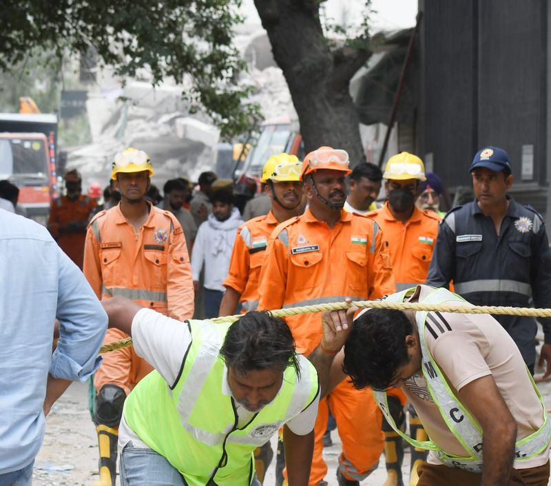 2 MCD engineers suspended following collapse of 3-storey building in Delhi