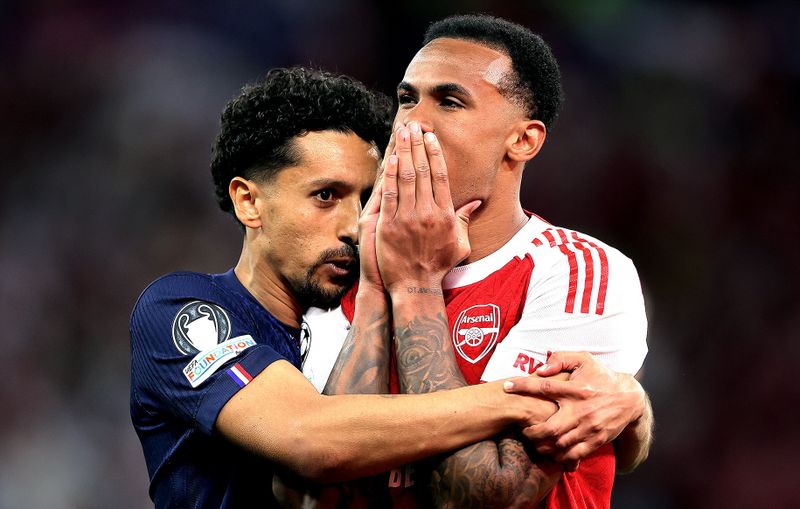 Arsenal’s sweet season soured by Champions League final loss to PSG