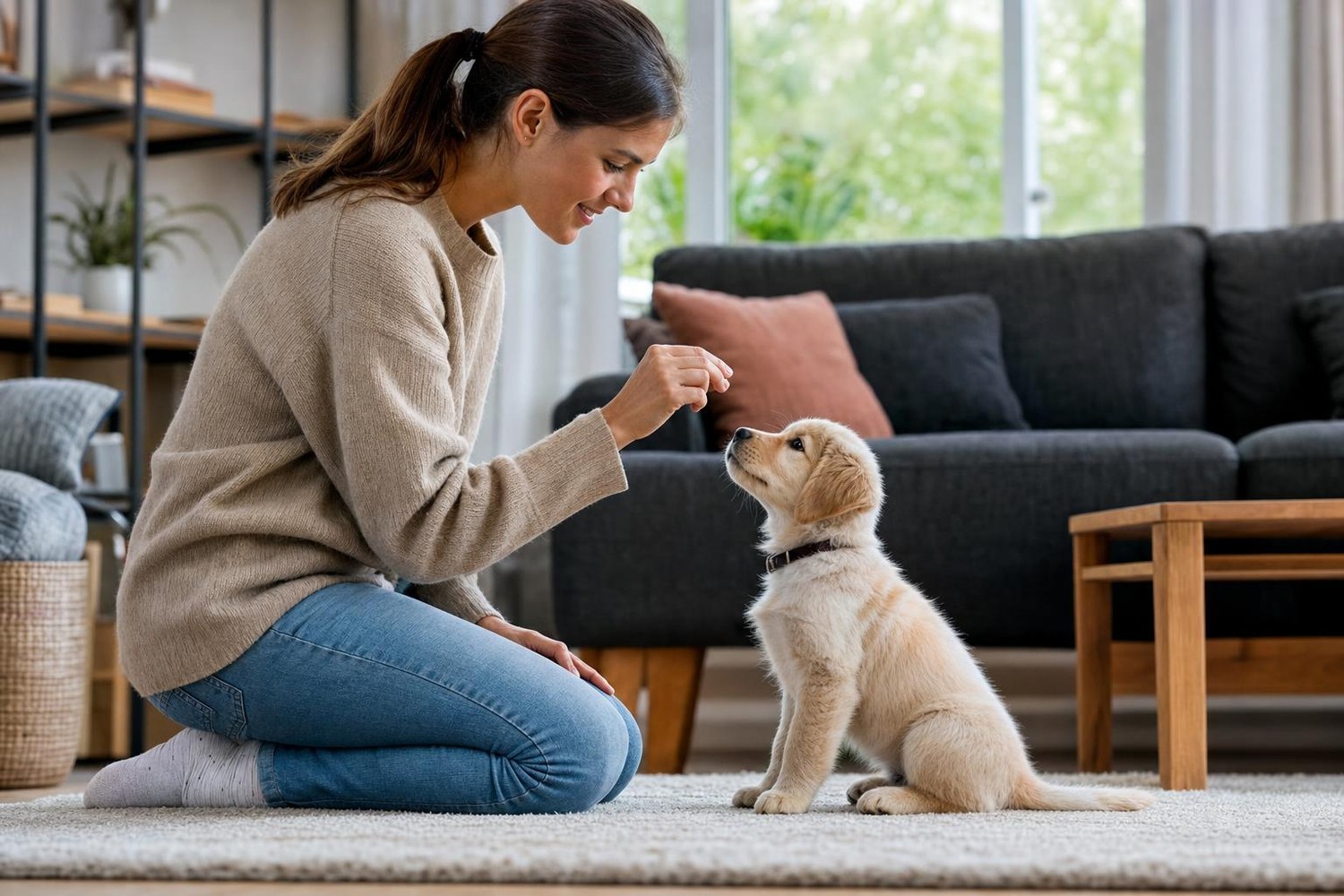 Si votre chiot n’obéit pas à « assis » et « couché », arrêtez de le ...