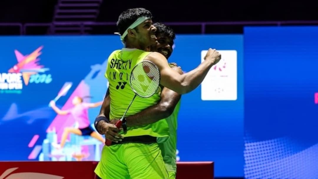Singapore Open 2026: Chirag Shetty, Satwiksairaj Rankireddy beat Fajar Alfian, Muhammad Shohibul Fikri to win title