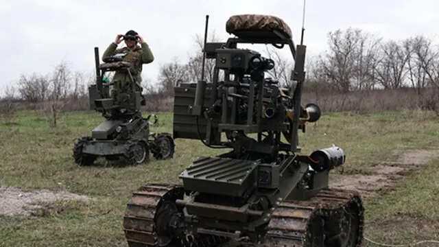 The future of warfare: Robots and drones take center stage in Ukraine