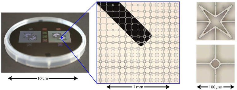 Wafer-thin silicon with millions of patterns redirects vibrations along ...