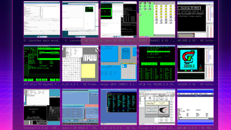 Time travel is here! This digital OS museum can roll back the years ...