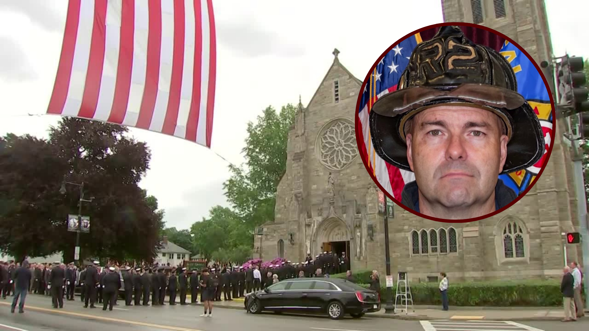 Thousands gather for walk-by wake for fallen Boston firefighter Robert ...