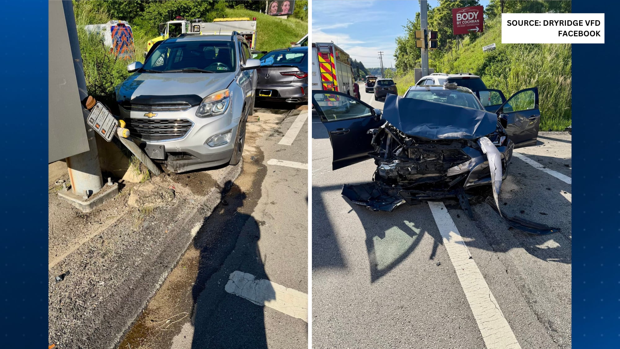 Crash in Westmoreland County sends 3 to hospitals
