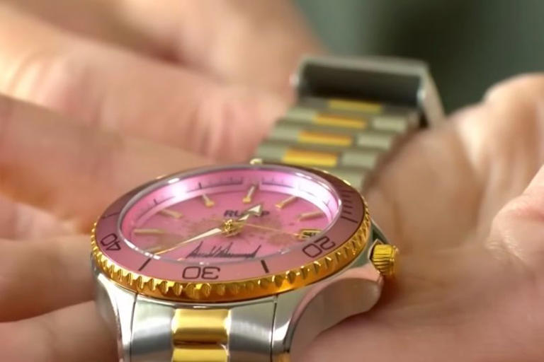 MAGA supporter in tears after buying new $640 Trump watch missing vital ...
