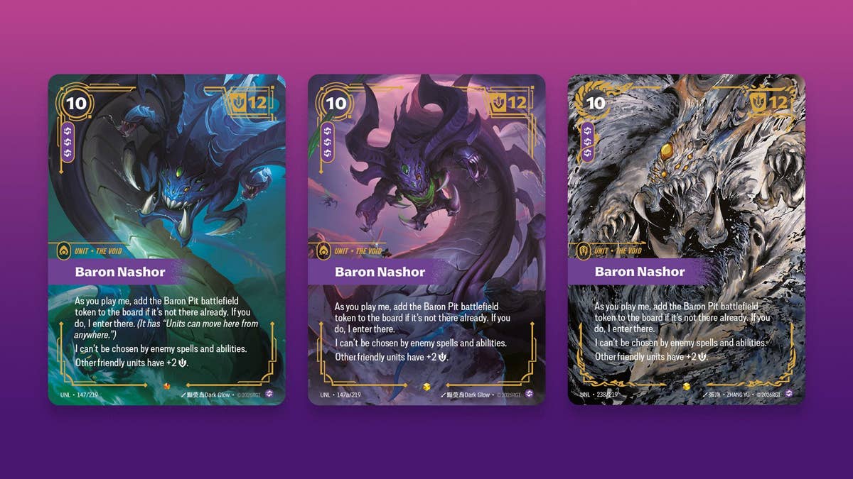 Ultimate Baron Nashor is the most valuable card in Riftbound TCG's ...