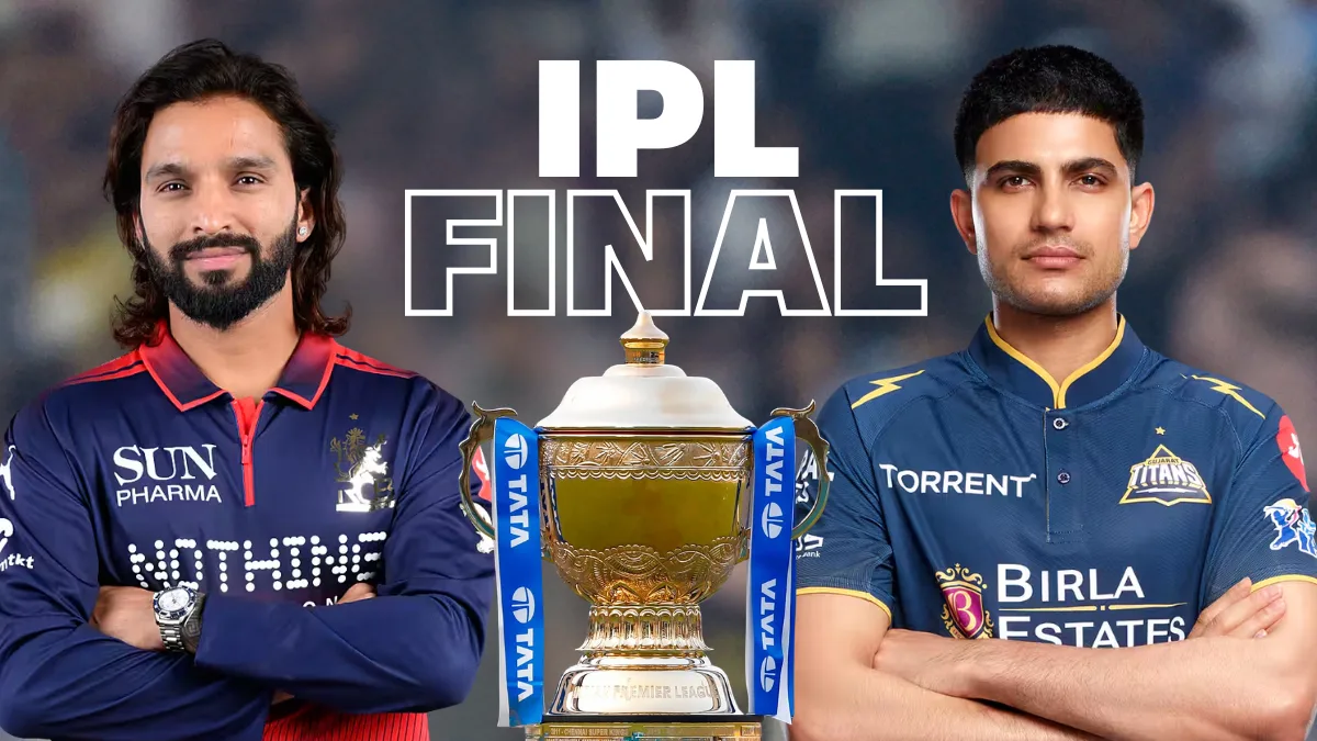 RCB vs GT live IPL 2026 final: RCB wins toss, elects to field first ...
