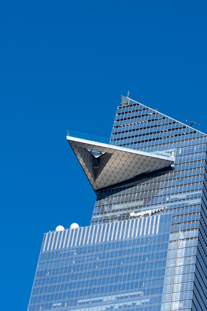A view of The Edge observation deck at 30 Hudson Yards in New York City.