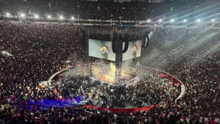 Más de 40 mil almas disfrutaron el concierto de Nodal.