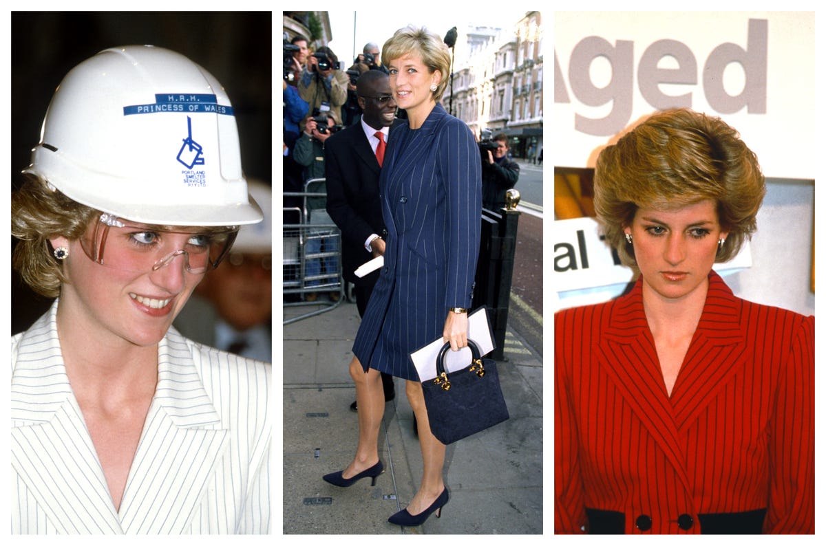 De Lady Di en 1993 a Sonia de Noruega en 2026: el print de raya ...