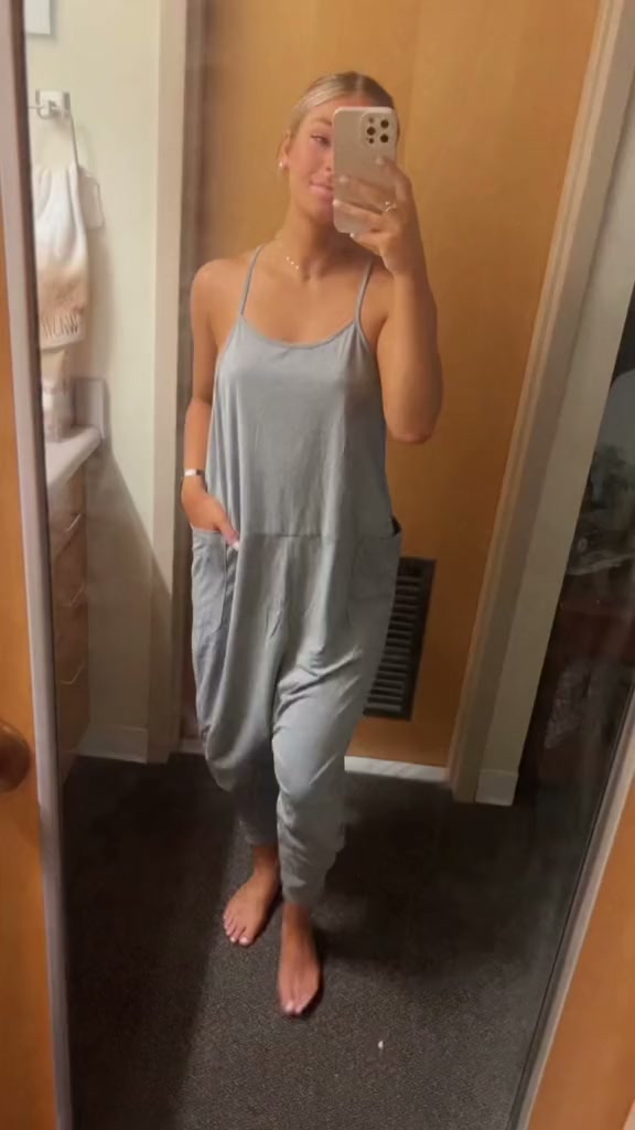 Obsessed with this comfy Shein jumpsuit, try on