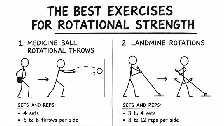 The best exercises for rotational strength