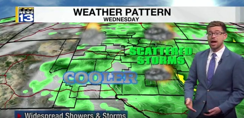 Warm Monday before showers, storms return