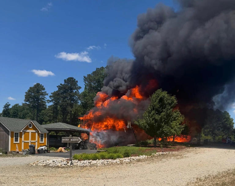 Four injured as fire destroys Prince George home