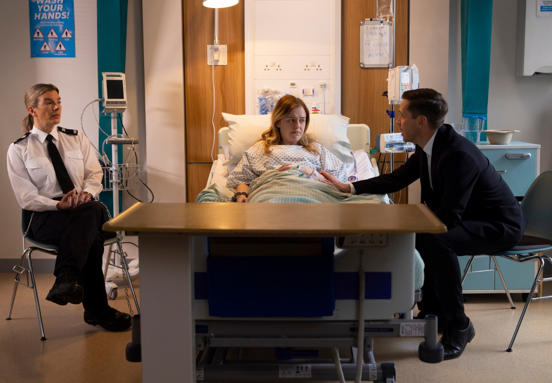 Summer's life on the line in Coronation Street as she is rushed to hospital