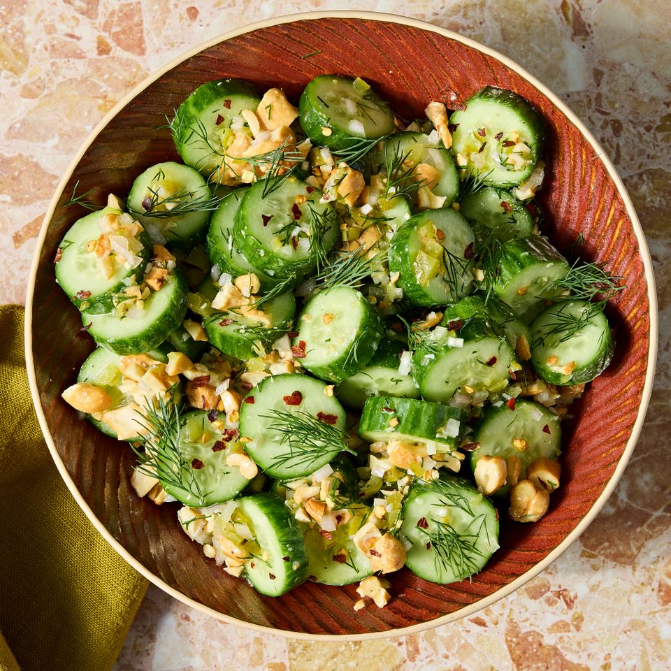 A recipe image of Cucumber Crunch Salad.