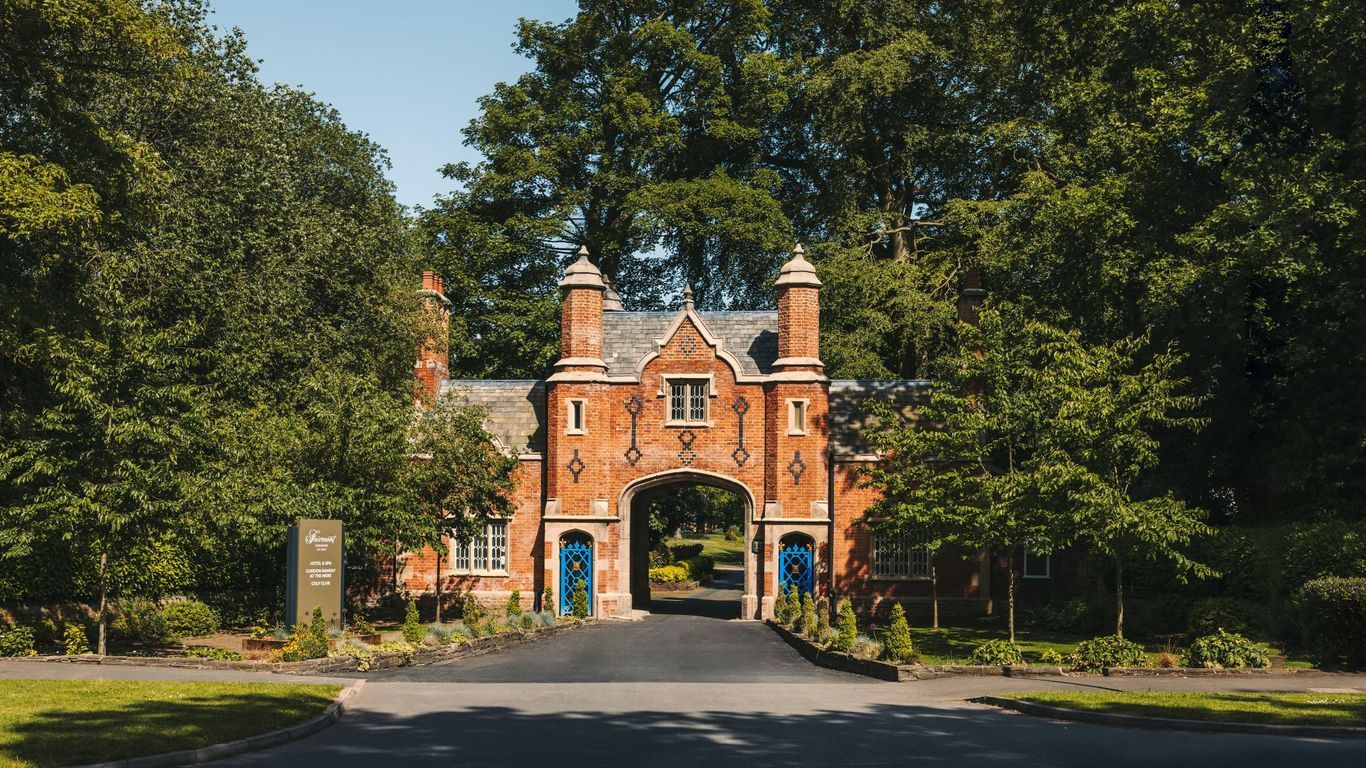 View of Historic UK countryside estate will reopen as Fairmont luxury resort