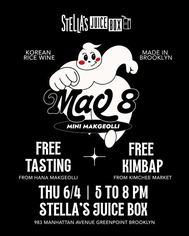 MAQ8 x Stella's Juice Box, NYC
