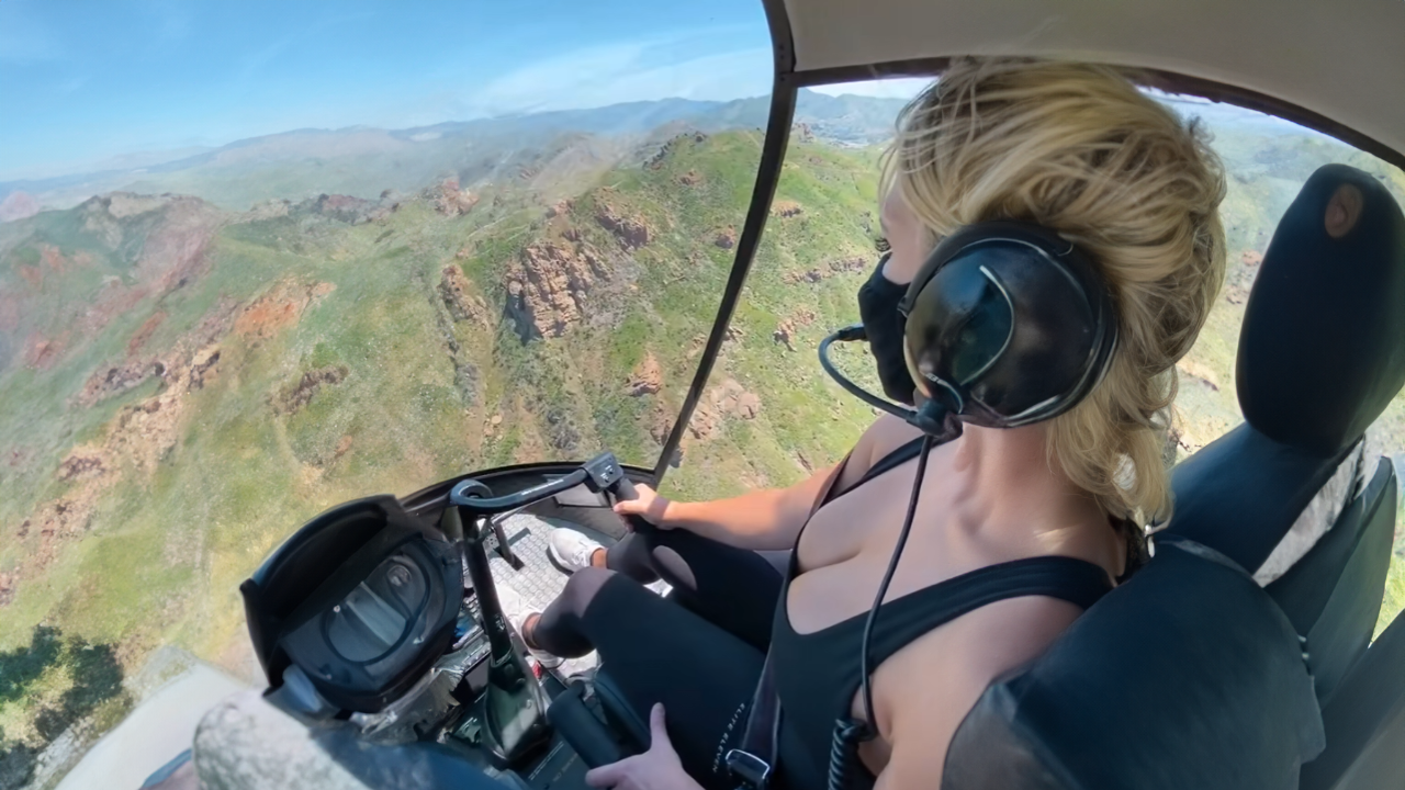 A day in the life of a female helicopter pilot