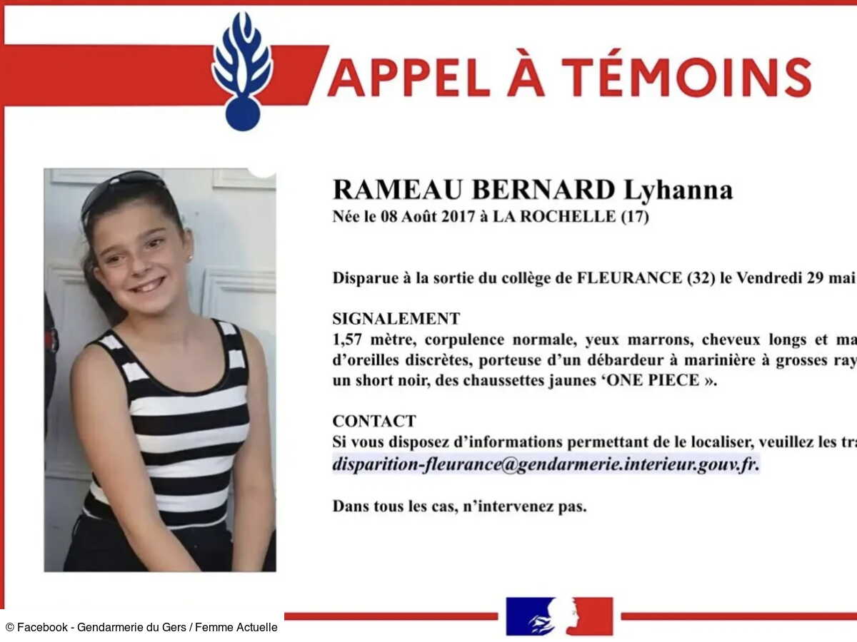 Disparition inquiétante de Lyhanna, 11 ans, dans le Gers, un appel à ...