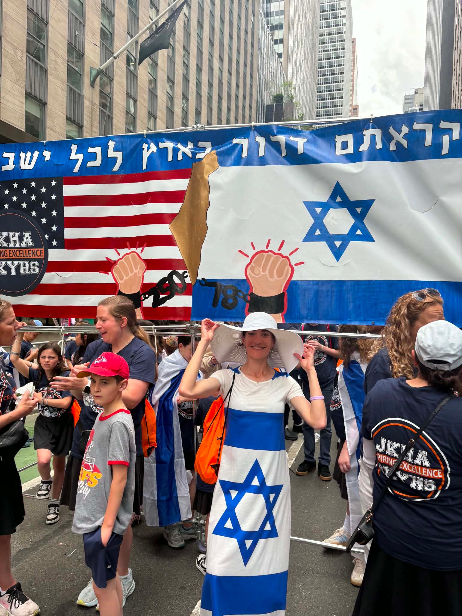 NJ residents join NYC's Israel Day Parade amid heightened security
