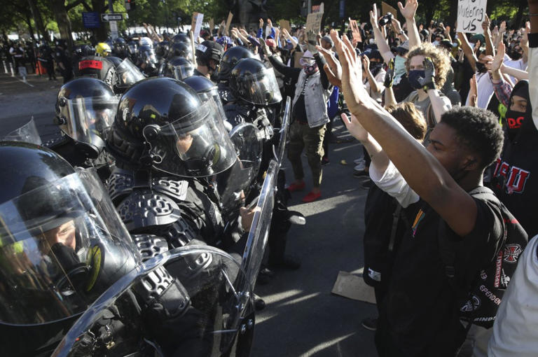 On this day, June 1: Lafayette Square protesters cleared for Trump ...