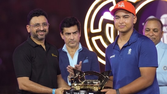 Image for Vaibhav Sooryavanshi supremacy: How much prize money did he win in IPL 2026? Full breakdown