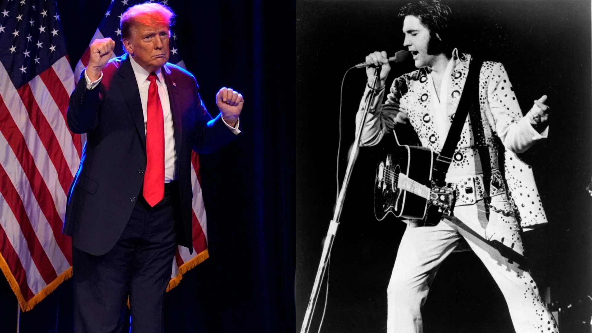 Trump declares he’s bigger than Elvis after artists drop out of Freedom ...