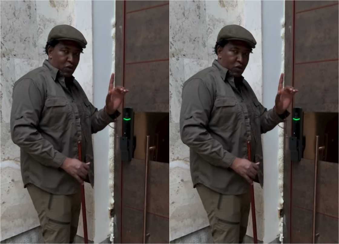 Senator Ledama shows off high-tech door installed for him by Türkiye ...