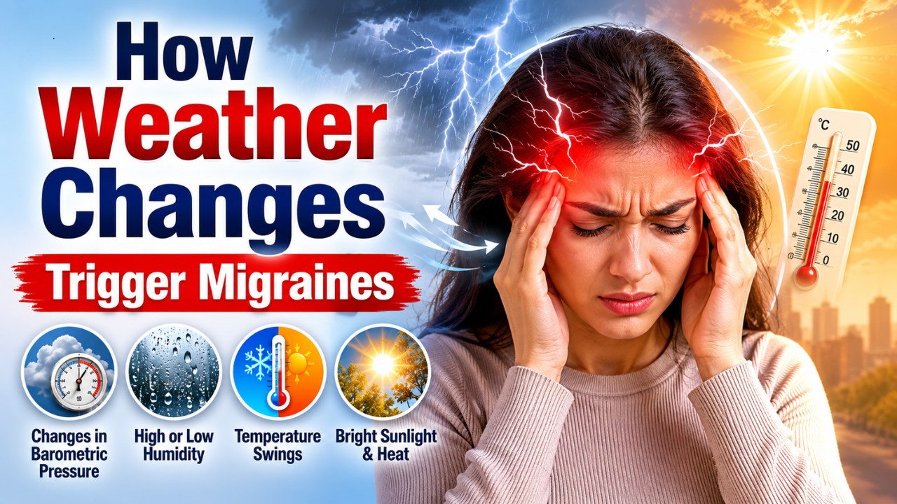 How weather changes trigger migraines, neurologist explains
