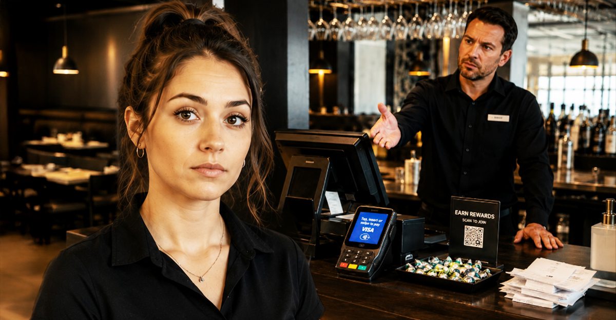 My restaurant started taking money out of our tips if we don't get enough online customer reviews. Can employers really do this?
