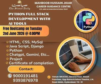 Python with AI tools course for job readiness in Hyderabad