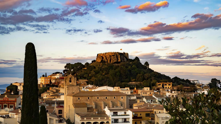 Castillo medieval de Begur.