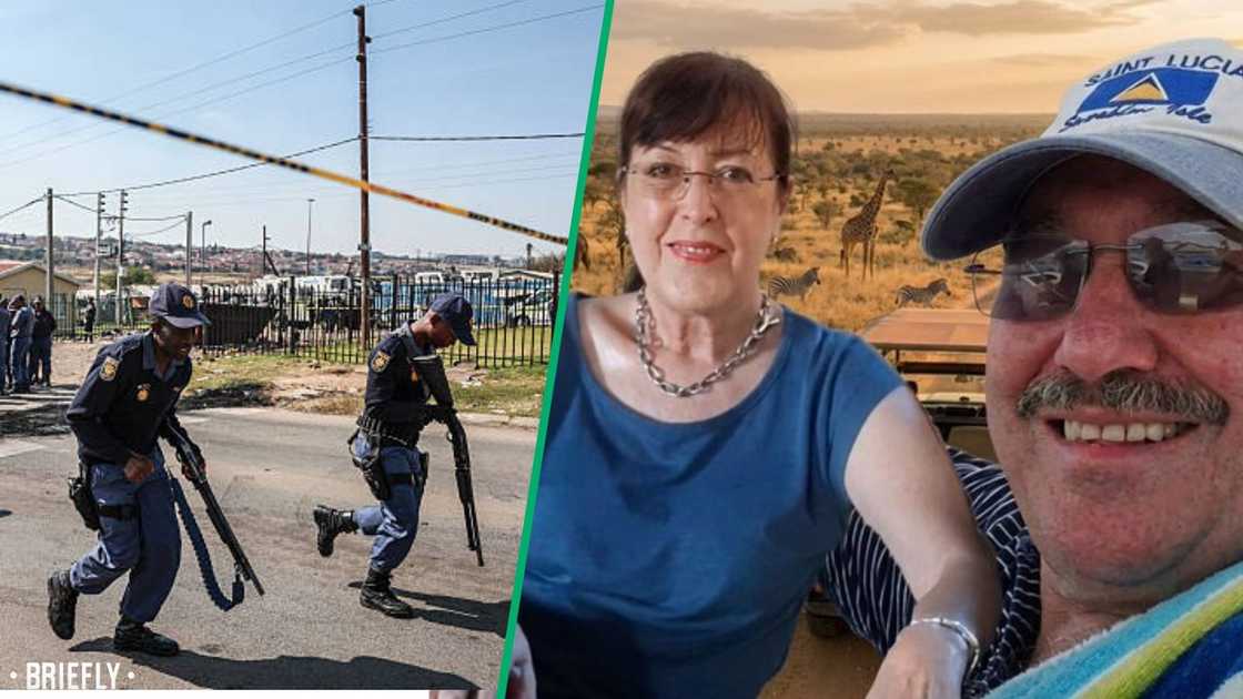 Police are closing in on the suspects in the Kruger National Park murder. Images: @TheTruthPanther/X and Phill Magakoe Source: Getty Images