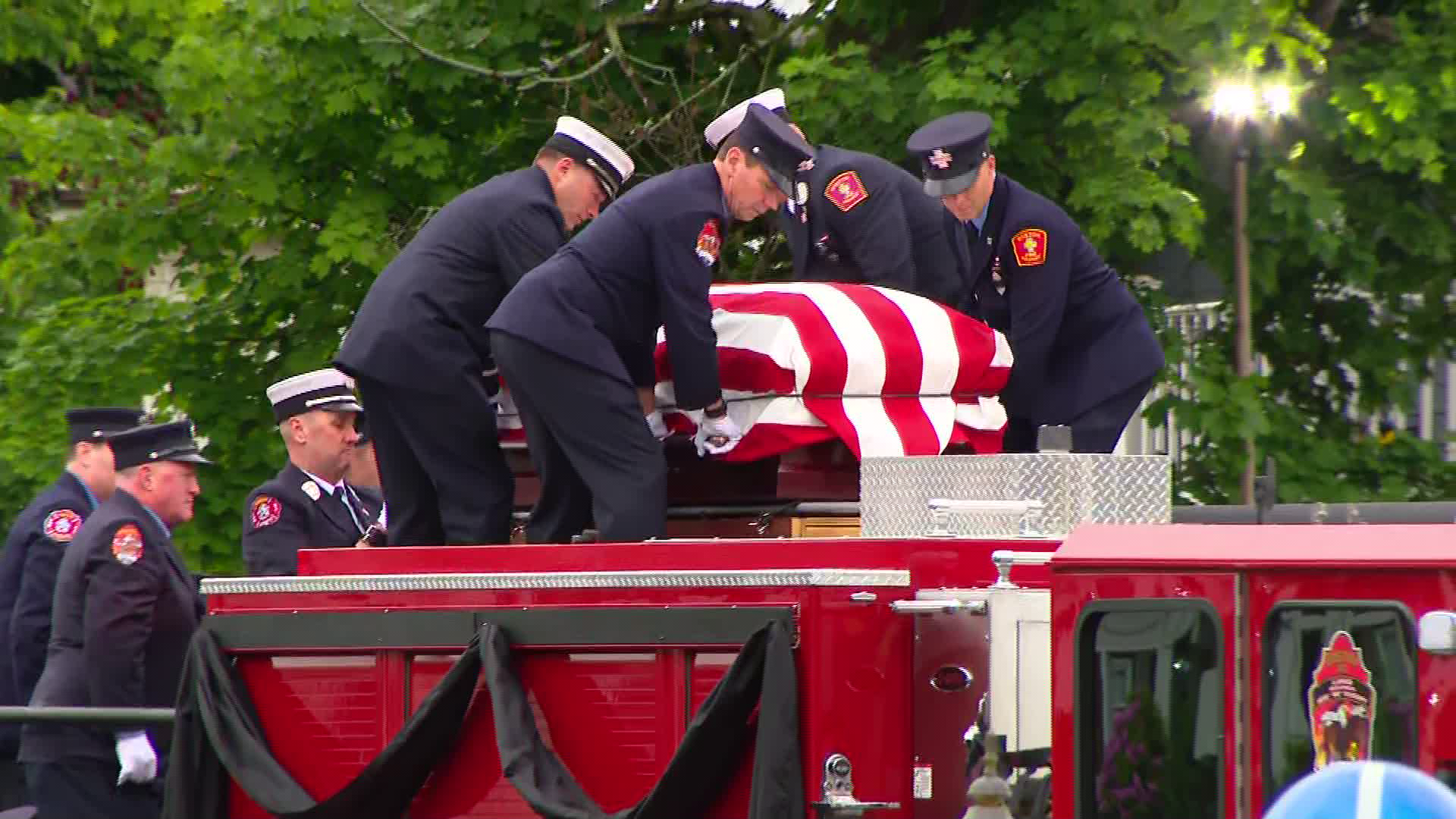 Final tribute for Boston firefighter Robert Kilduff Jr.